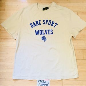 🔥 DARC SPORT CREAM/BLUE OVERSIZED SHIRT